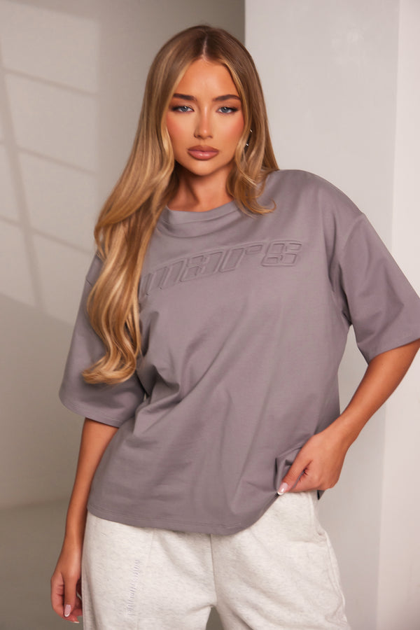 The Lainey Tee - Charcoal
