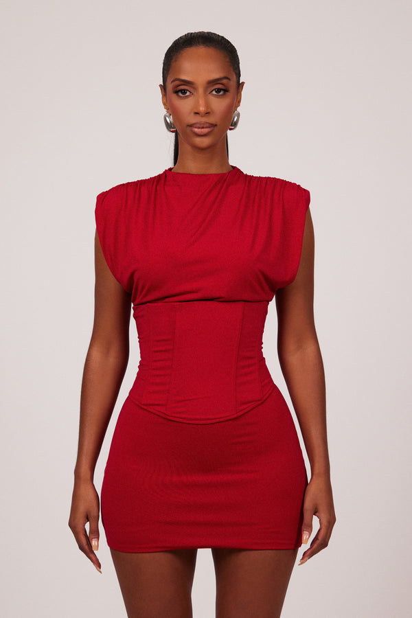 The Sandra Mini in Red