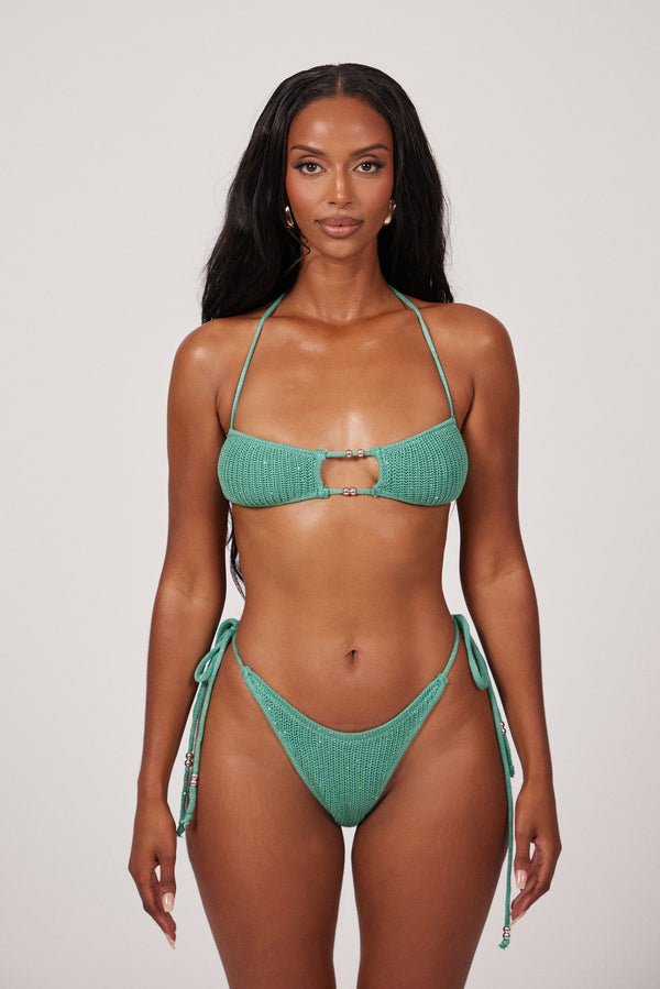 The Acephie Bikini in Teal