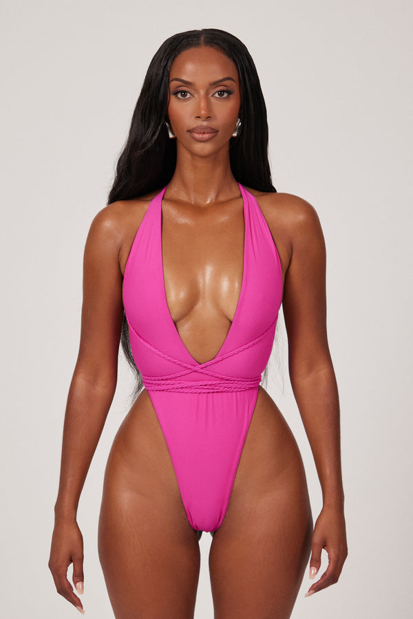 Fishtail Swim - Fuchsia