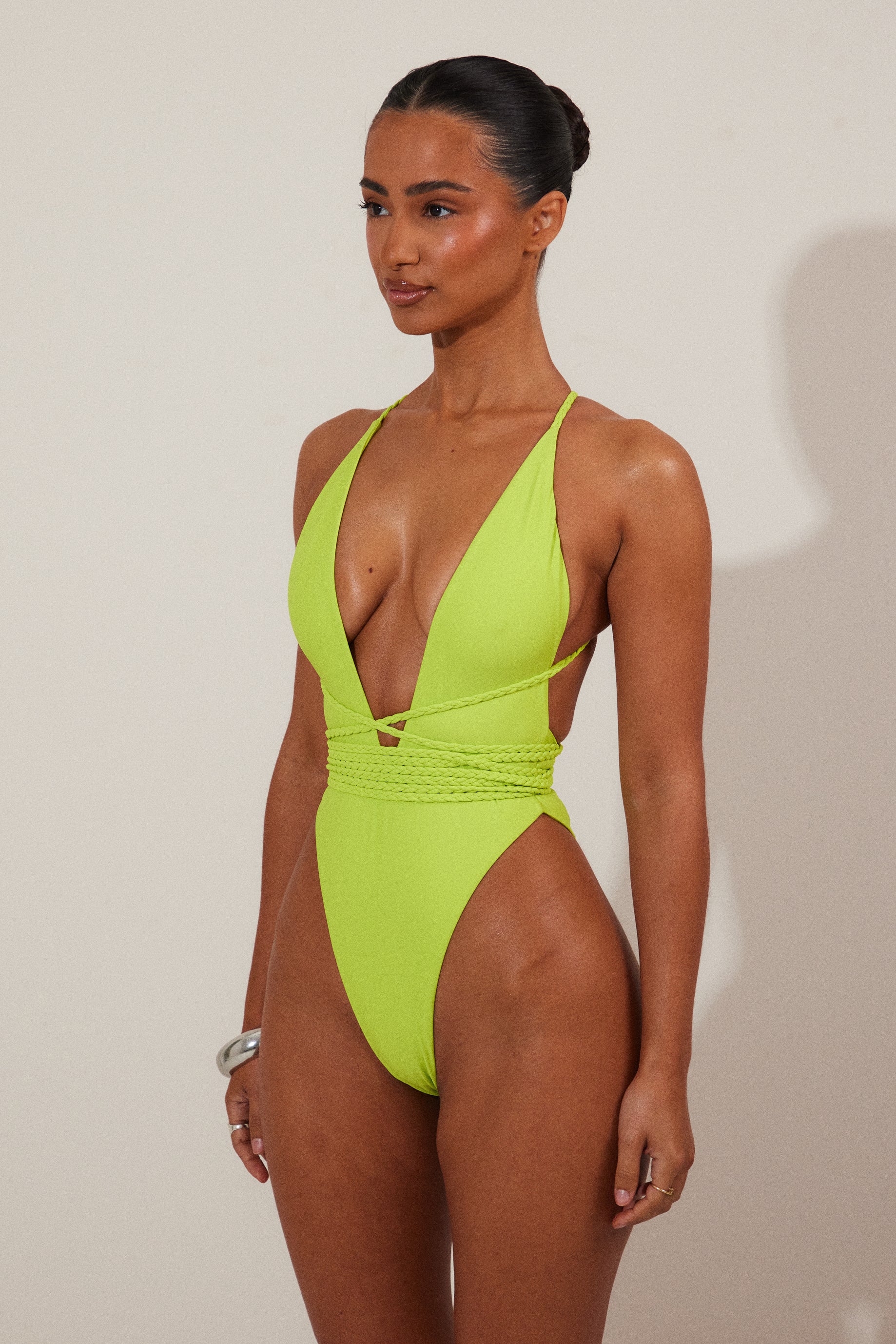 Lime bathing suit online