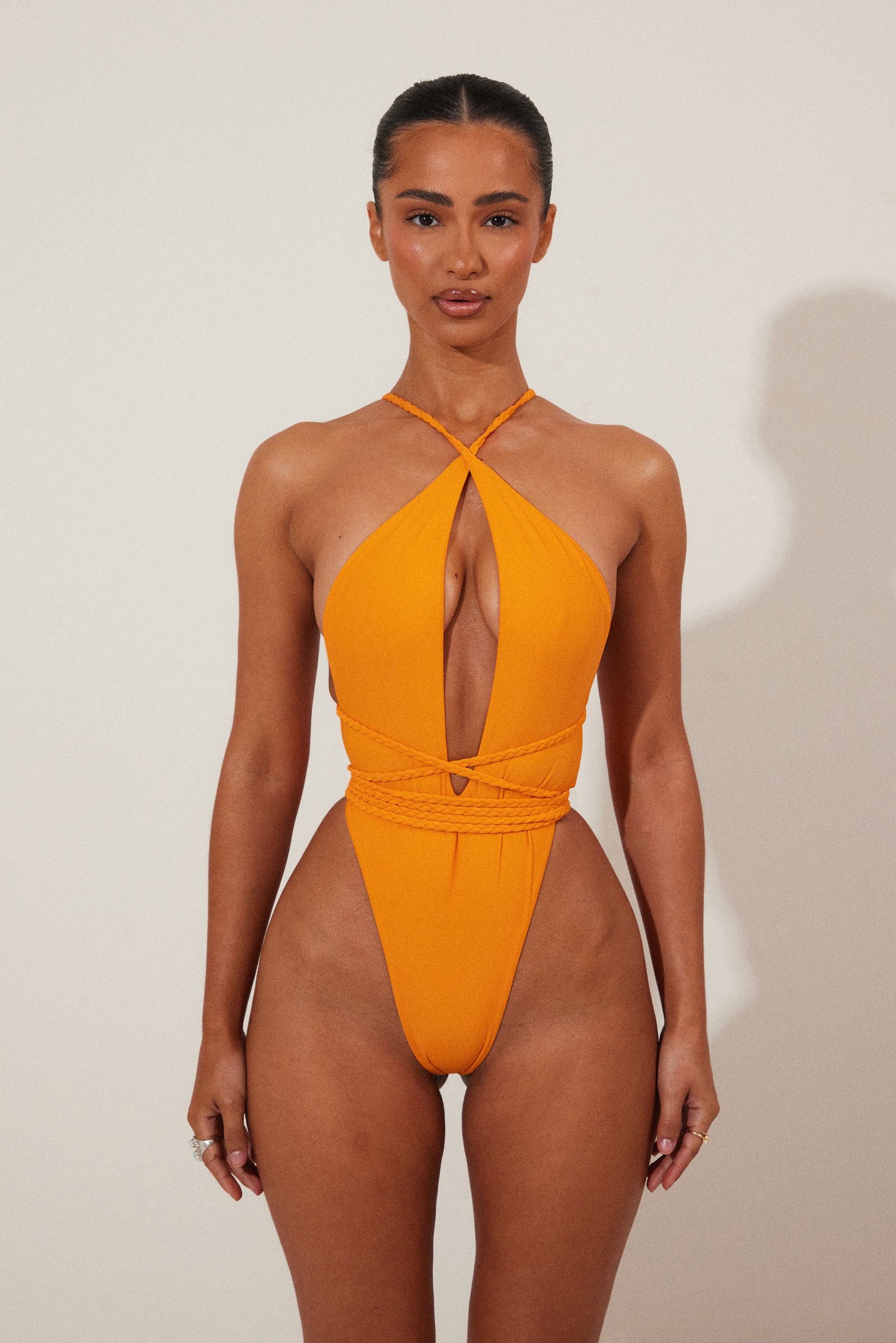 The Fishtail Swim Orange