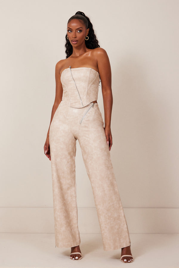 The Georgina Set Trousers in Cream