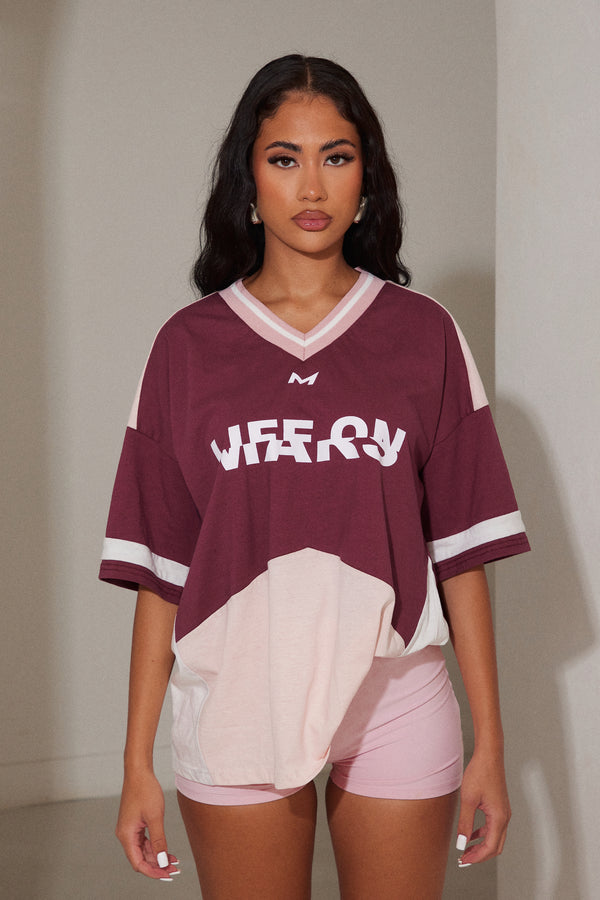 The Tate Short Sleeve Jersey - Wine