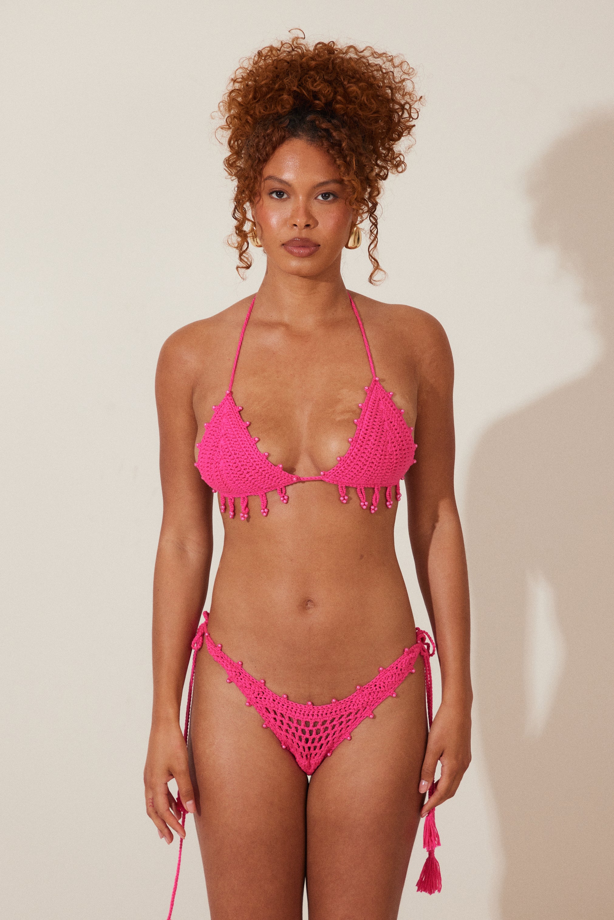 The Crochet Bikini Pink marsthelabel