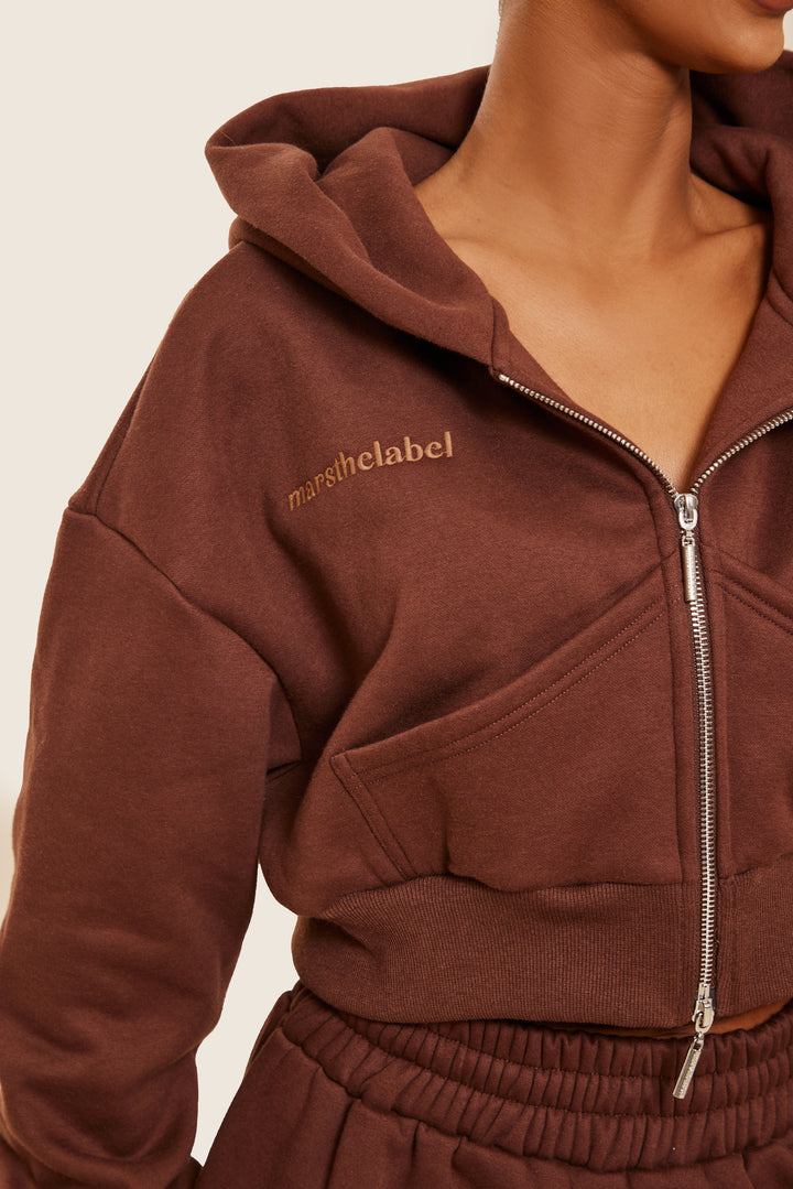 Joggers Boohoo Brown Zip Up Hoodie Buy Boohoo Hook And Eye Corset