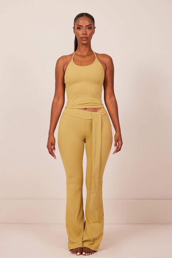 The sculpt trouser set - Khaki