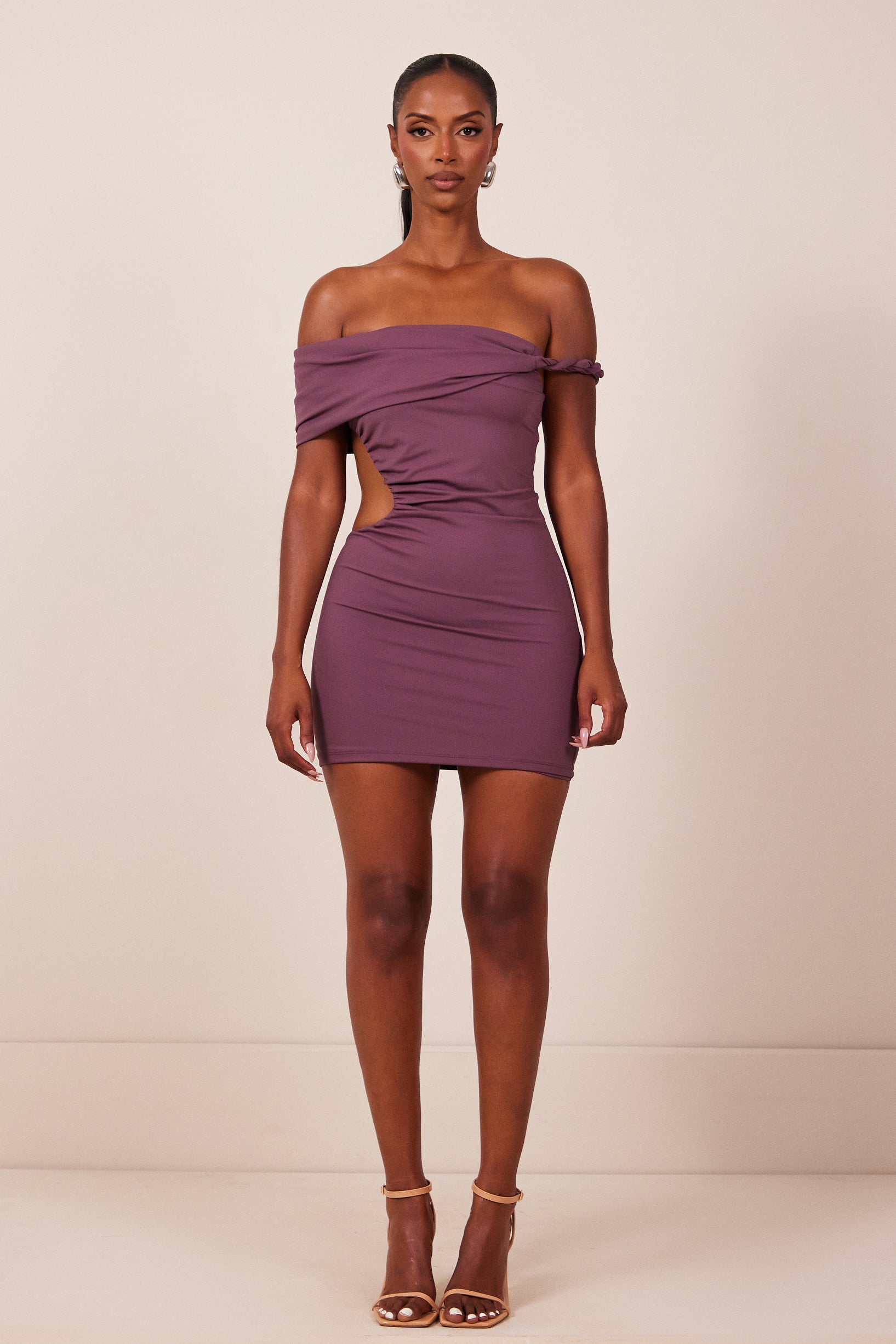 The Rope Cut Out Mini in Plum – marsthelabel