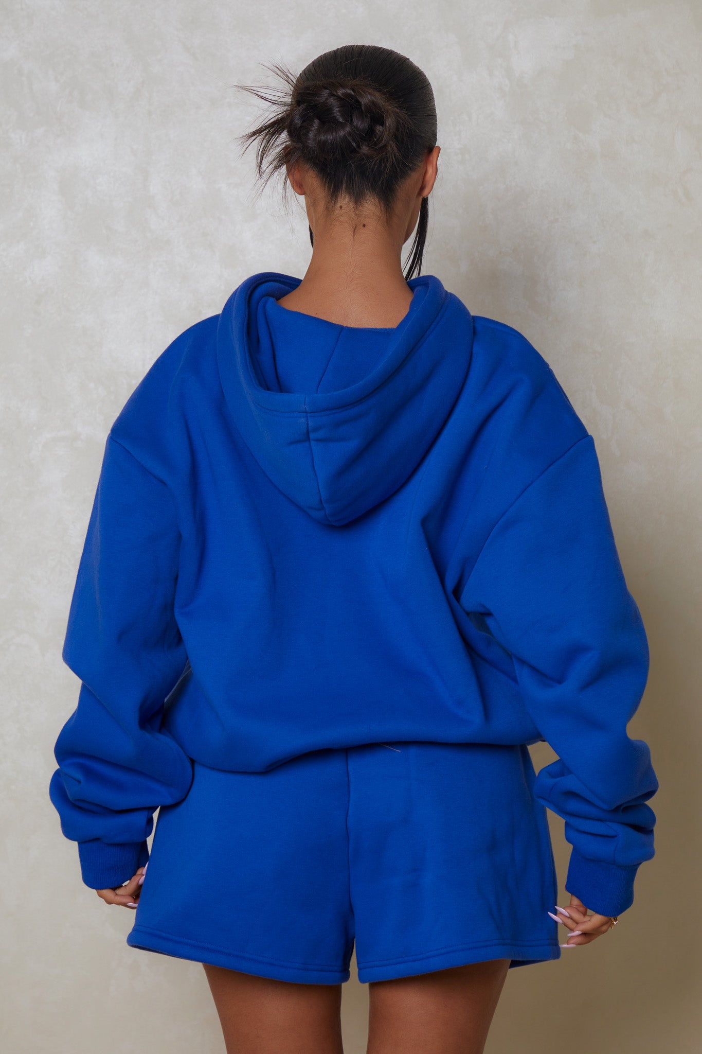 Royal blue hoodie clearance dress