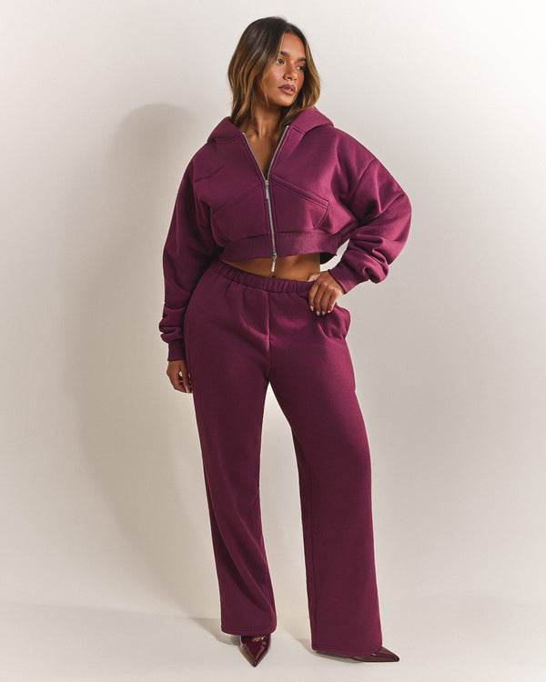 The Classics Joggers in Plum