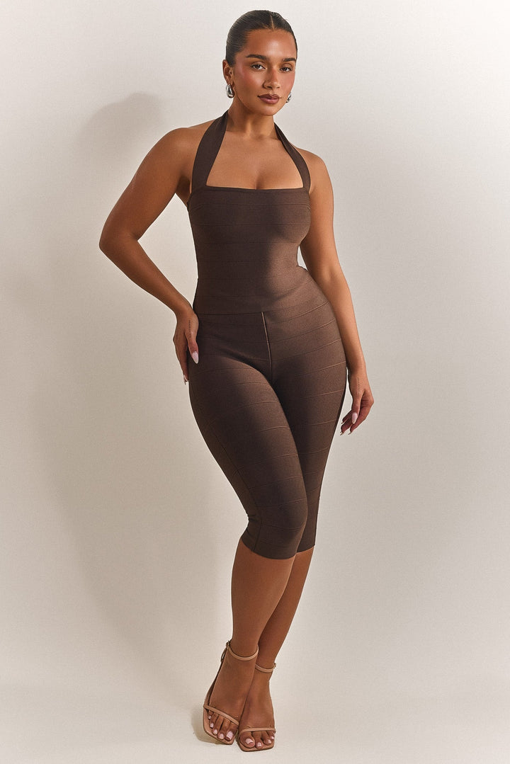 brown dress capris The Natalia Capris in Brown – marsthelabel