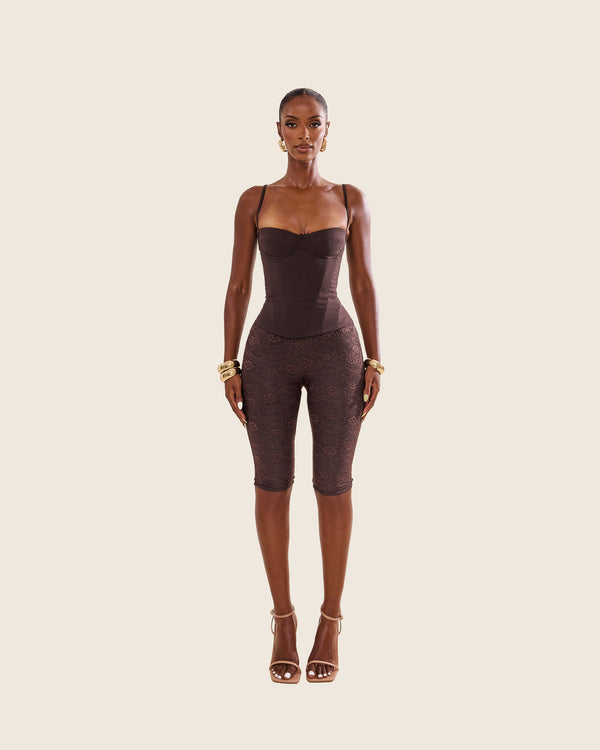 The Brielle Capri in Brown