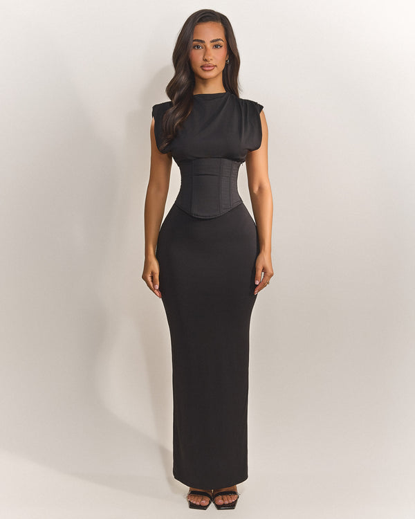 The Sandra Maxi in Black