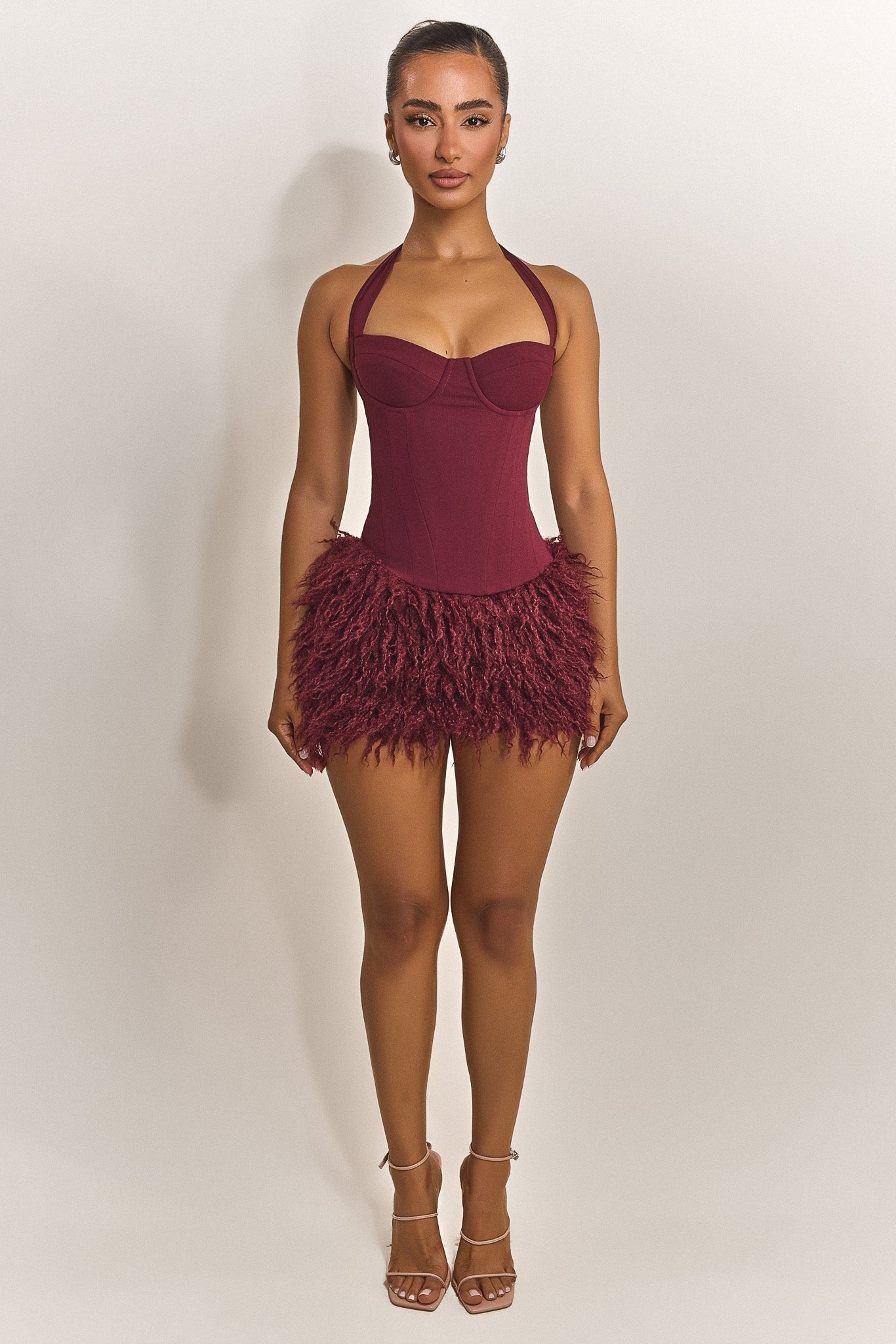 The Zadie Halter Neck Corset Top – Supportive Sculpted Fit