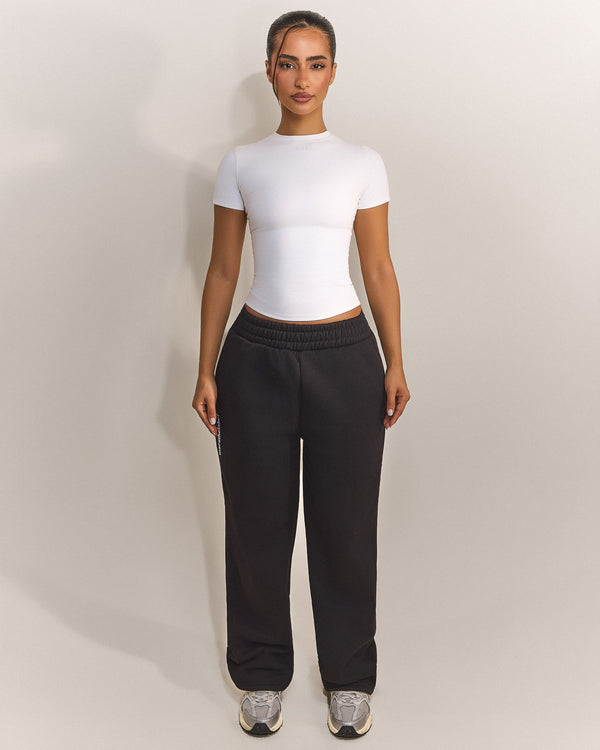 The Sculpt Short Sleeve Top in White