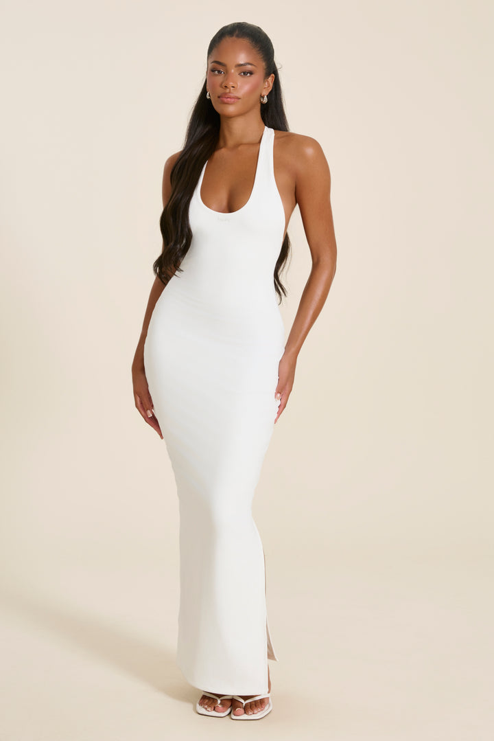 oriana maxi dress The Braid in White | Mars The Label Baby Girls Christmas Red Featuring a flattering empire Children's girls Color:lilac lil